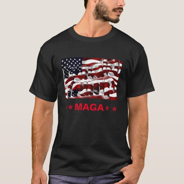 Donald Trump - camiseta de MAGA (Anverso)