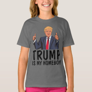 DONALD TRUMP Camisetas para niños, MI HOMEBOY