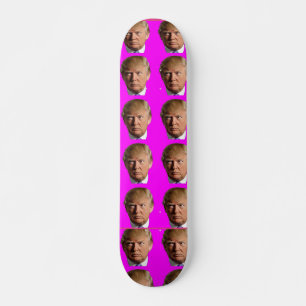 DONALD TRUMP CHICAS PINK SKATEBOARD