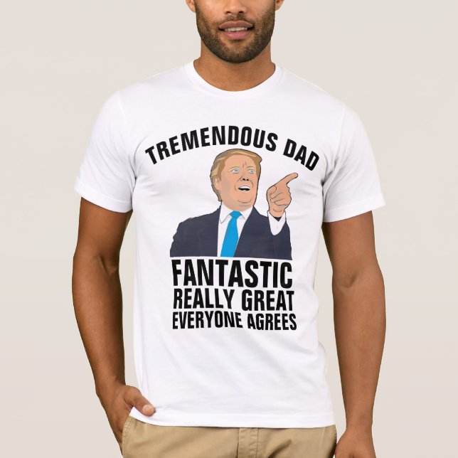 DONALD TRUMP DÍA DE LOS PADRES CON CAMISETAS (Anverso)