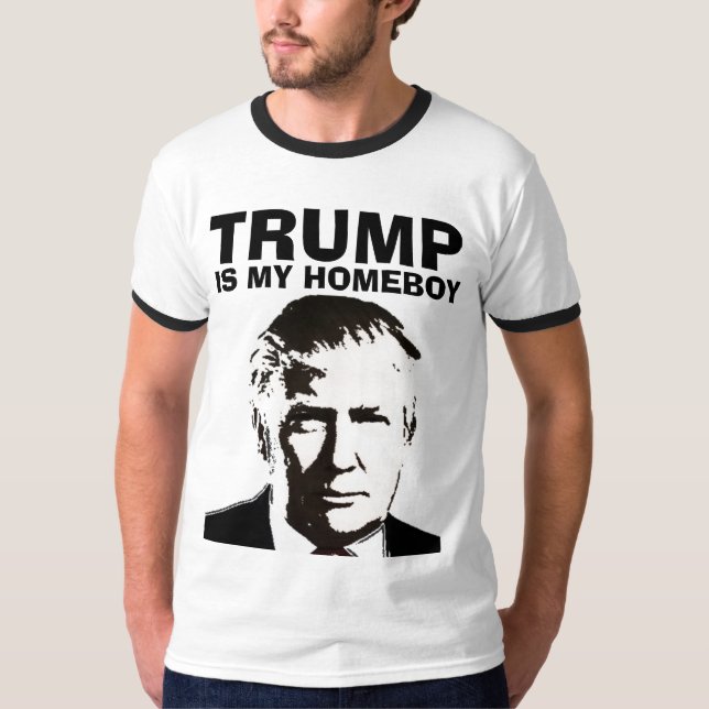 ¡DONALD TRUMP ES MI CAMISETA DE HOMEBOY 2020! (Anverso)
