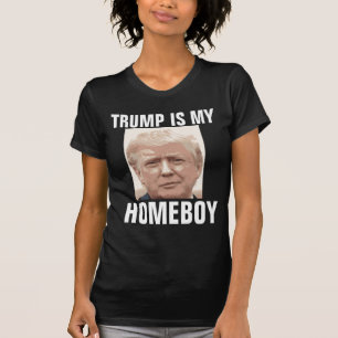 DONALD TRUMP ES MI HOMEBOY, Camisetas divertidas