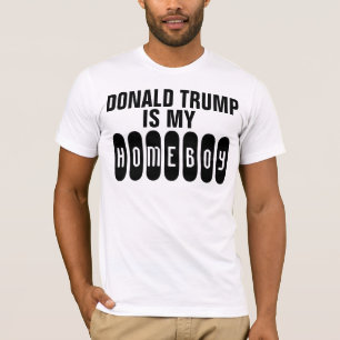 DONALD TRUMP ES MI HOMEBOY, Camisetas graciosas