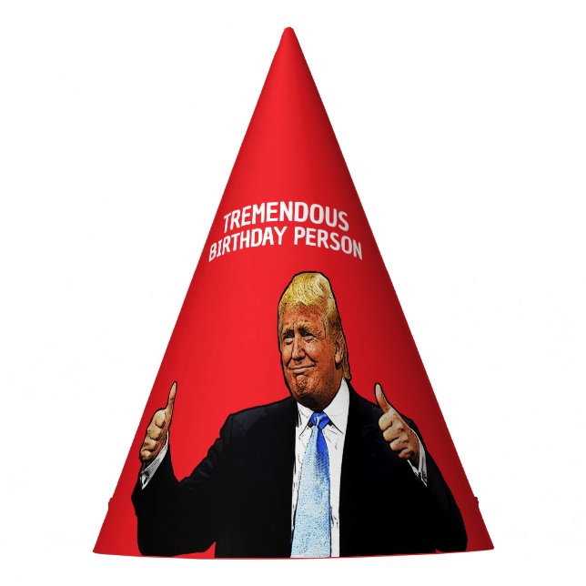 DONALD TRUMP FIESTA GORRA POR ÉL (Anverso)