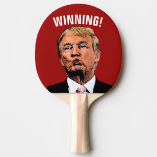 ¡DONALD TRUMP GANANDO! PALA DE PING PONG