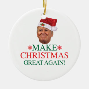 Donald Trump - haga navidad el gran ornamento