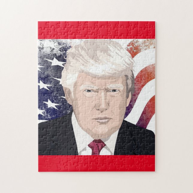 DONALD TRUMP JIGSAW PUZZLE (Vertical)