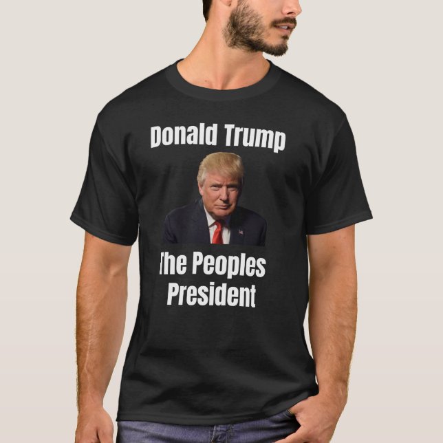 Donald Trump, la camiseta del presidente del puebl (Anverso)