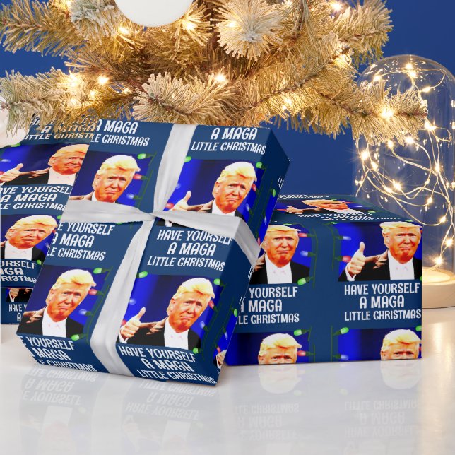 DONALD TRUMP MAGA PEQUEÑOS Navidades ENVÍO PAPEL (Vacaciones)