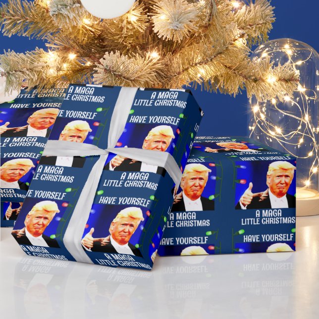 DONALD TRUMP MAGA PEQUEÑOS Navidades ENVÍO PAPEL (Vacaciones)