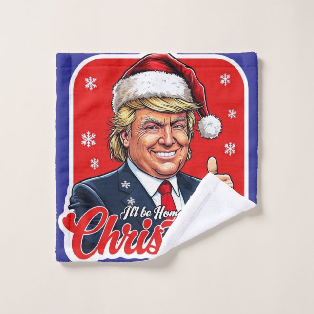 Donald Trump Navidades Santa Claus Art (Toallita)