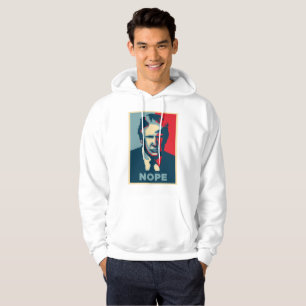 donald trump nope mens sudadera capucha