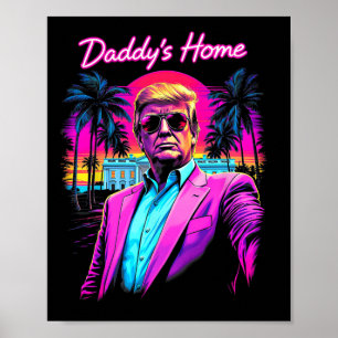 Donald Trump Papá está en casa Arte divertido de m