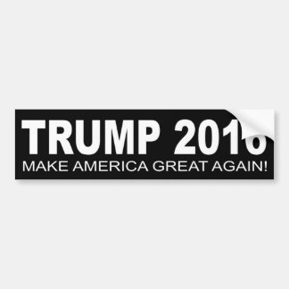 Donald Trump para la pegatina para el parachoques