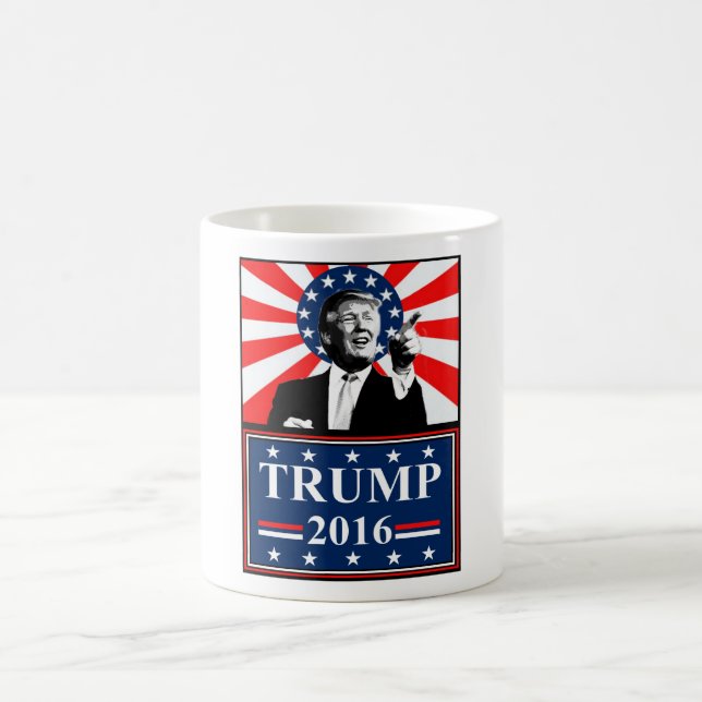 Donald Trump para la taza 2016 del presidente café (Centro)