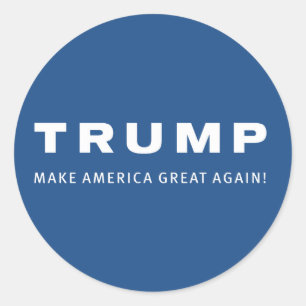 DONALD TRUMP para los PEGATINAS azules PRESIDENTES