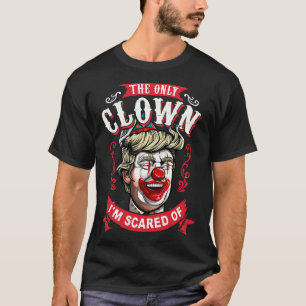 Donald Trump Payaso gracioso de camiseta se resist