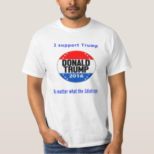Donald trump por camisetas presidenciales