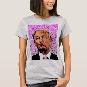 DONALD TRUMP PURPURINA CUMPLEAÑOS CAMISETAS DE BES