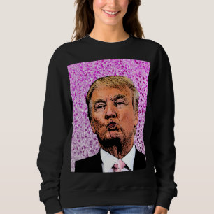 DONALD TRUMP PURPURINA KISS A MUJERES CAMISETAS