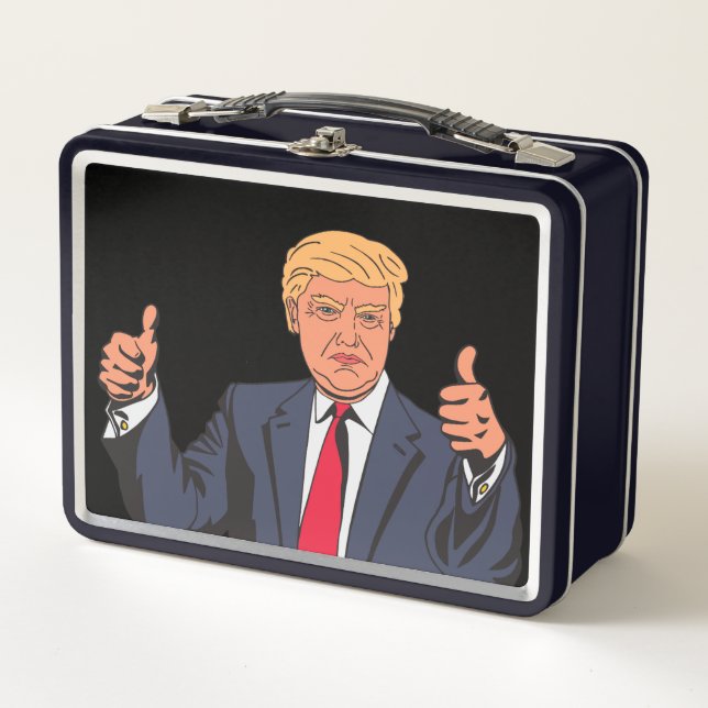DONALD TRUMP RETRO BOLSA METALIZADO (Anverso)