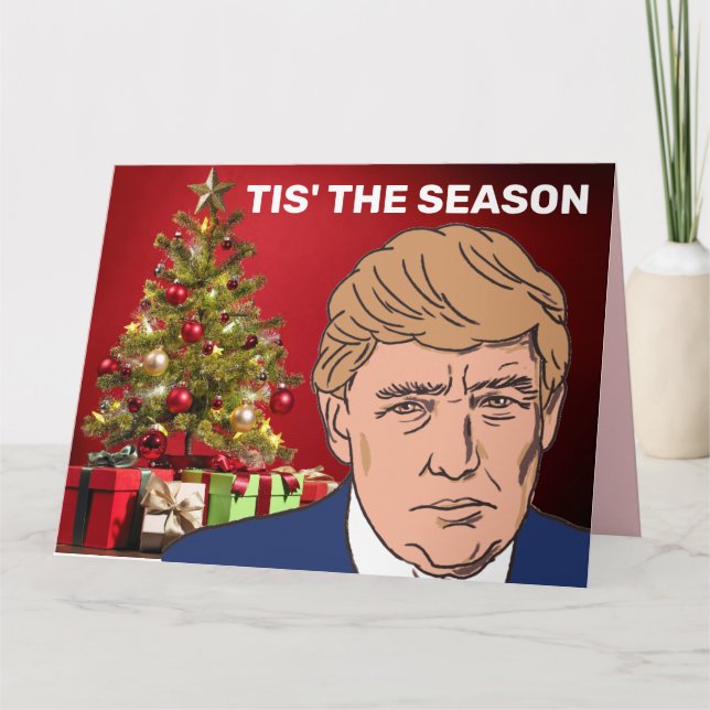 DONALD TRUMP TREMENDOUS TIMAS GRANDES TARJETA DE N (Anverso)