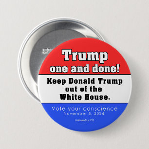 ¡Donald Trump Uno Y Hecho! botón
