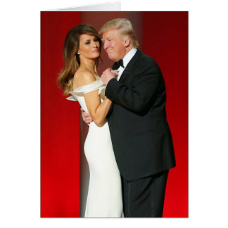 Donald y Melania Trump y la pelota de la libertad