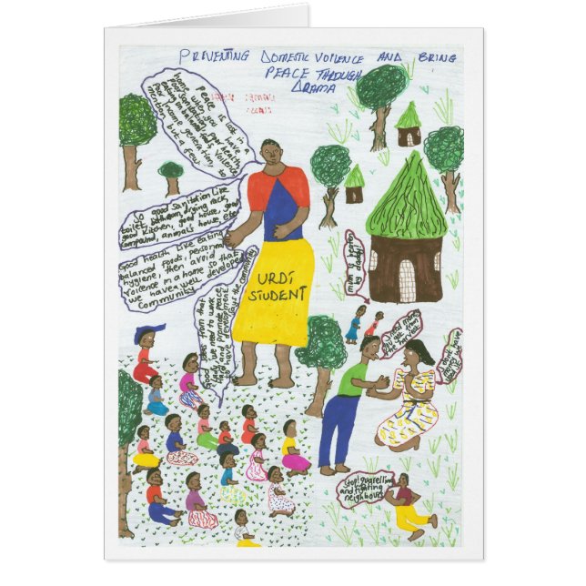 Donante de juegos sobre violencia en el hogar (Frente)