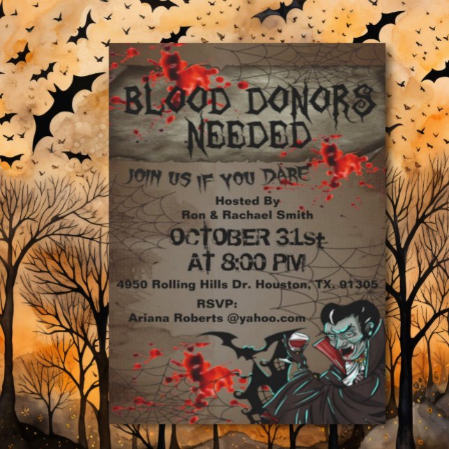 Donantes de sangre necesitan invitación para Hallo (Subido por el creador)