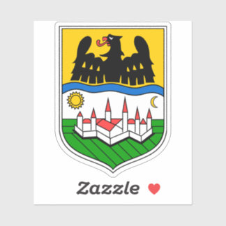 Donauschwaben Personalizado de armas Pegatina de v