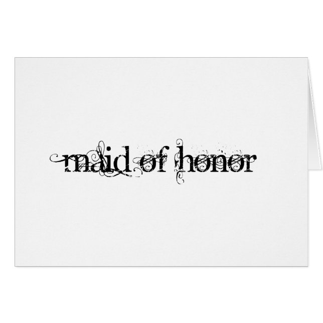 doncella de honor (Anverso (Horizontal))