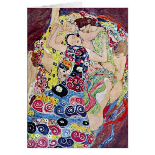 Doncella (Virgen), Gustav Klimt, Arte Nouveau Anti