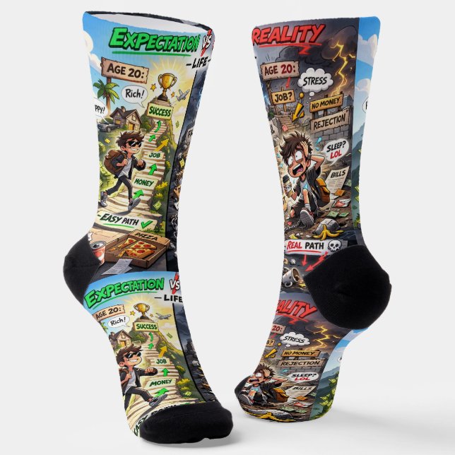 Dónde Comprar Calcetines Cool 00334 Reality Socks (Angular)