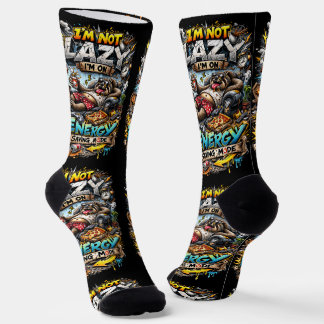Dónde Comprar Calcetines Cool 00356 Chaos Not Lazy