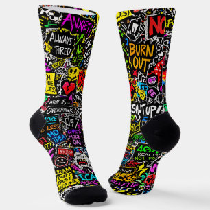 Dónde Comprar Calcetines Geniales 00355 Chaos Over