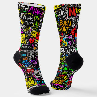 Dónde Comprar Calcetines Geniales 00355 Chaos Over