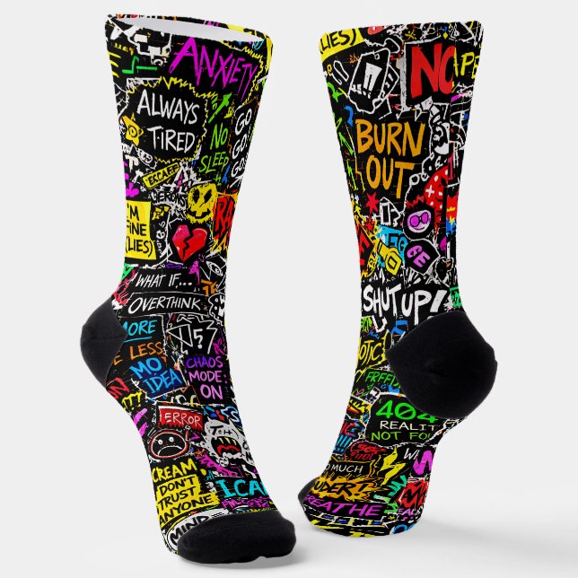 Dónde Comprar Calcetines Geniales 00355 Chaos Over (Angular)