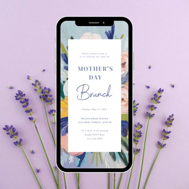 Donde el amor crece la invitación de brunch del dí (Subido por el creador)