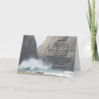 ¿Dónde está dios? Tarjeta en blanco inspiradora