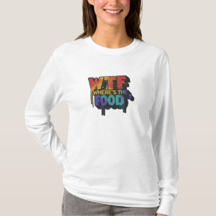 ¿Dónde está la camiseta de comida de los hombres?