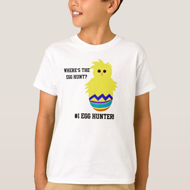 ¿Dónde está la camiseta de Huevo Hunt? (Anverso)