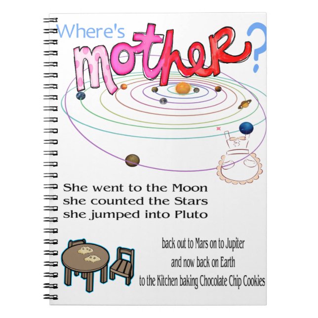 ¿Dónde está la madre? Cuaderno (Frente)