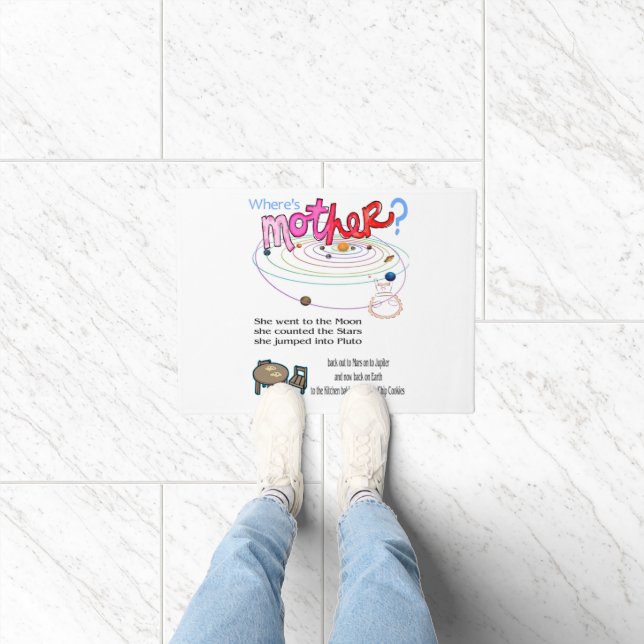 ¿Dónde está mamá? Felpudo (Interior)