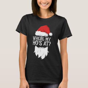 Donde está mi Ho en la camiseta de los Navidades S
