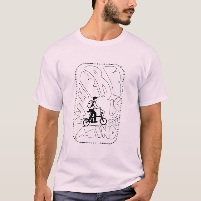 ¿Dónde está mi mente? - Camiseta Brompton de Black (Anverso)