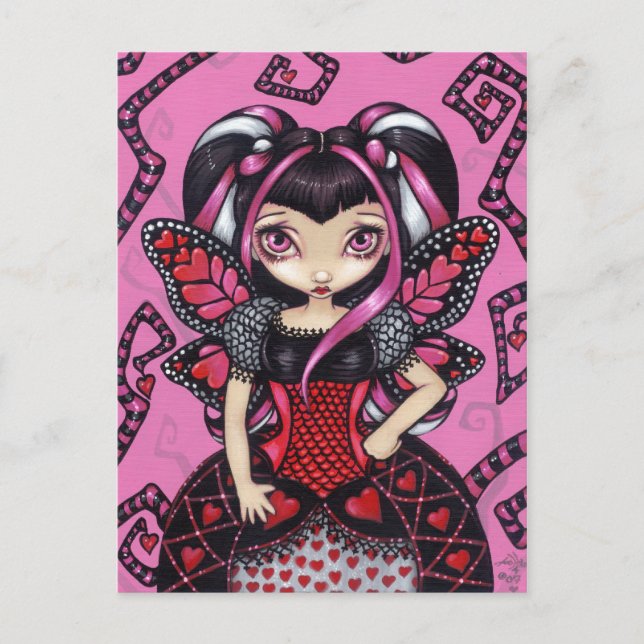 "¿Dónde está mi San Valentín?" Postal (Anverso)