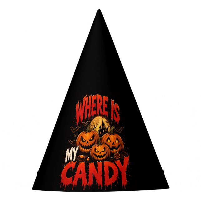 ¿Dónde Está Mi Sombrero de Fiesta de Halloween de  (Anverso)