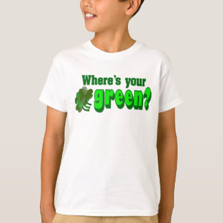 ¿Dónde está tu camisa verde