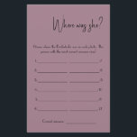 ¿Dónde estaba? Volante de la tarjeta de juego de d<br><div class="desc">Haz que sea tuyo agregando tu texto. Para acceder a las herramientas de edición avanzadas,  vaya a "Personalize" (Personalizar),  desplácese hacia abajo y pulse el enlace "click to personalizar more" (hacer clic en más ). Para obtener más diseños coincidentes,  haga clic en el enlace "Otros productos de esta colección"</div>